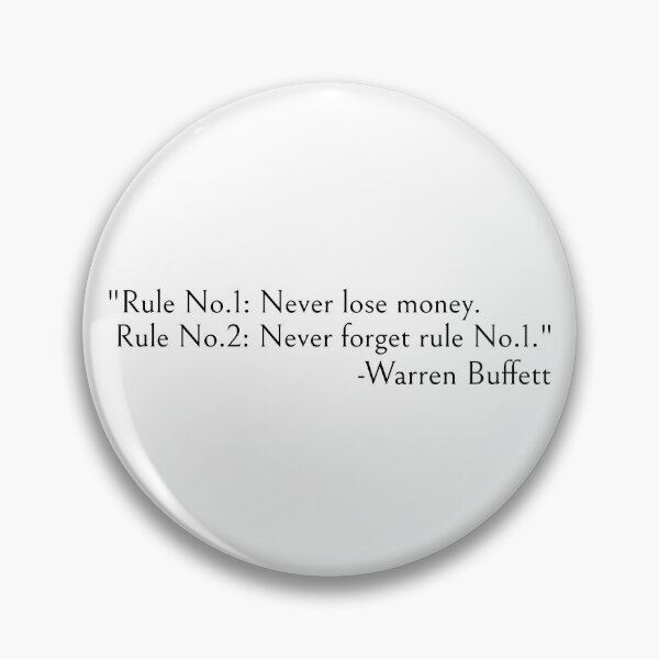 Item preview, Warren Buffett quote, newer lose money designed and sold by ds-4.