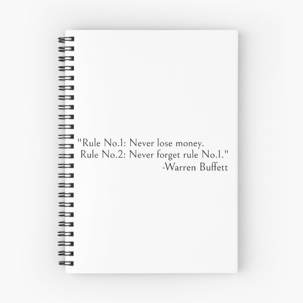 Item preview, Warren Buffett quote, newer lose money designed and sold by ds-4.