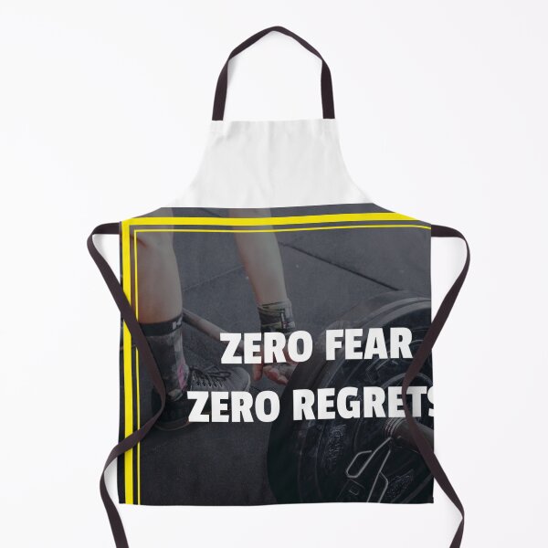 Item preview, ZERO FEAR ZERO REGRETS designed and sold by TeesKeeper.