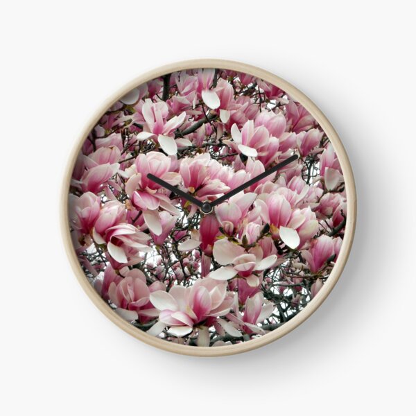 Magnolias 2011 Clock
