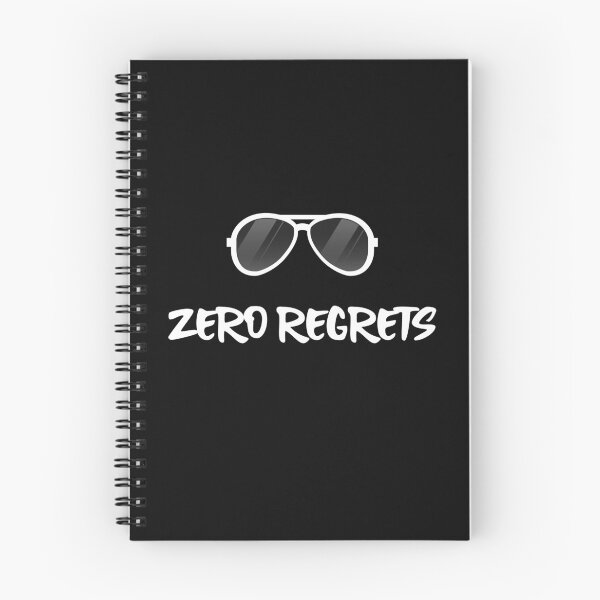 Item preview, Zero Regrets designed and sold by TeesKeeper.