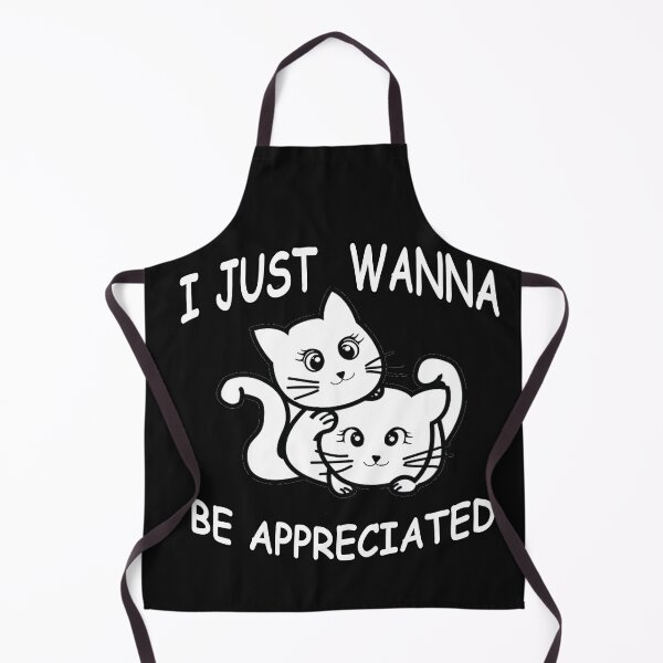 Item preview, I JUST WANNA BE APPRECIATED CUTE CATS designed and sold by HINDAM4U.