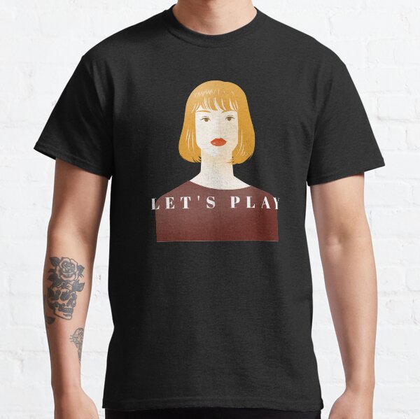 Let's Play - Chess move Queen's Gambit Classic T-Shirt