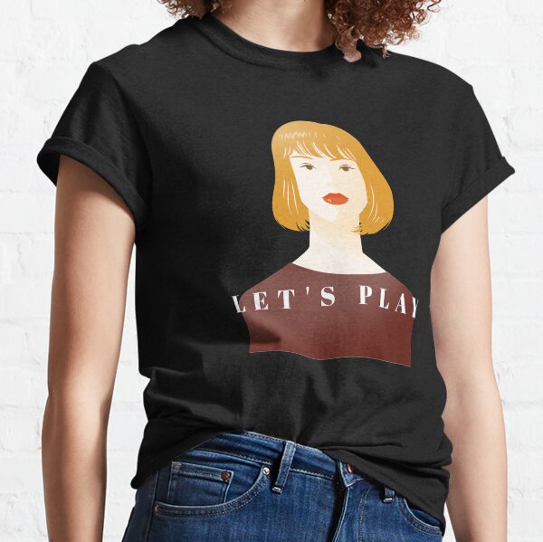 Let's Play - Chess move Queen's Gambit Classic T-Shirt