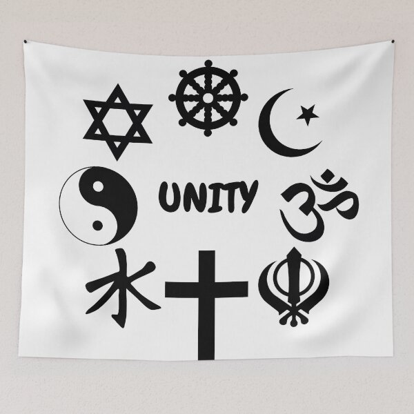 Item preview, Unity Of Religion Clipart Symbols designed and sold by LuckyKermit.