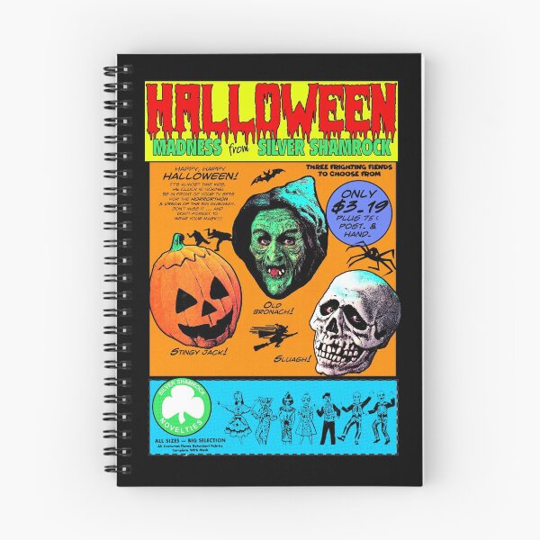 Item preview, Locura de Halloween de Silver Shamrock designed and sold by HereticTees.