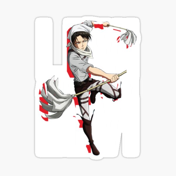 Cleaning Levi Stickers | Redbubble