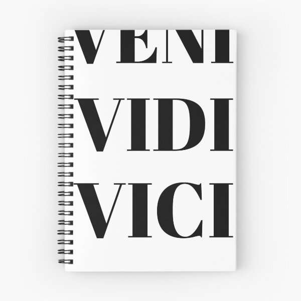 Item preview, Julius Caesar quotation veni vidi vici poster   designed and sold by KARTICK DUTTA.