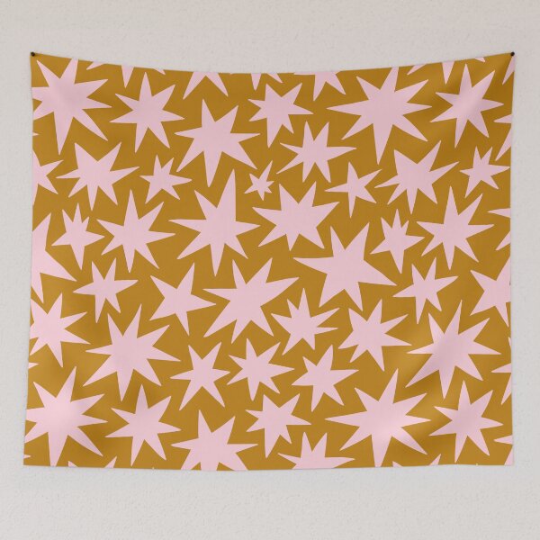 Item preview, Christmas star seamless pattern designed and sold by Alenka Karabanova.