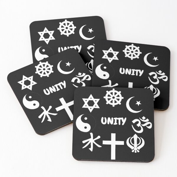 Item preview, Unity Of Religion Clipart Symbols In Black designed and sold by LuckyKermit.
