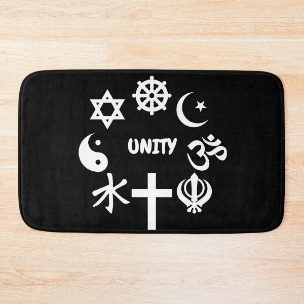 Item preview, Unity Of Religion Clipart Symbols In Black designed and sold by LuckyKermit.