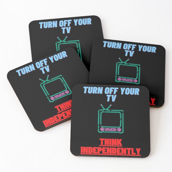 Item preview, Turn Off Your TV Think Independently designed and sold by UnderCloud.