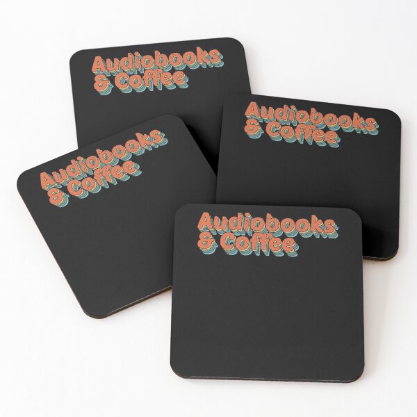 Item preview, Audiobooks & Coffee Bookworm designed and sold by Toeffishirts.