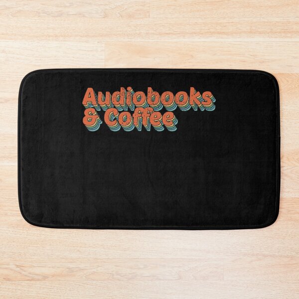 Item preview, Audiobooks & Coffee Bookworm designed and sold by Toeffishirts.