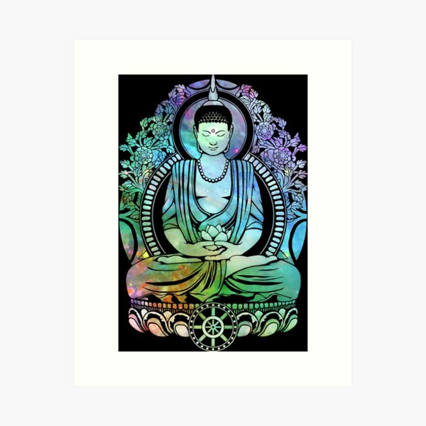 Item preview, Gautama Buddha Cool Galaxy designed and sold by GrizzlyGaz.
