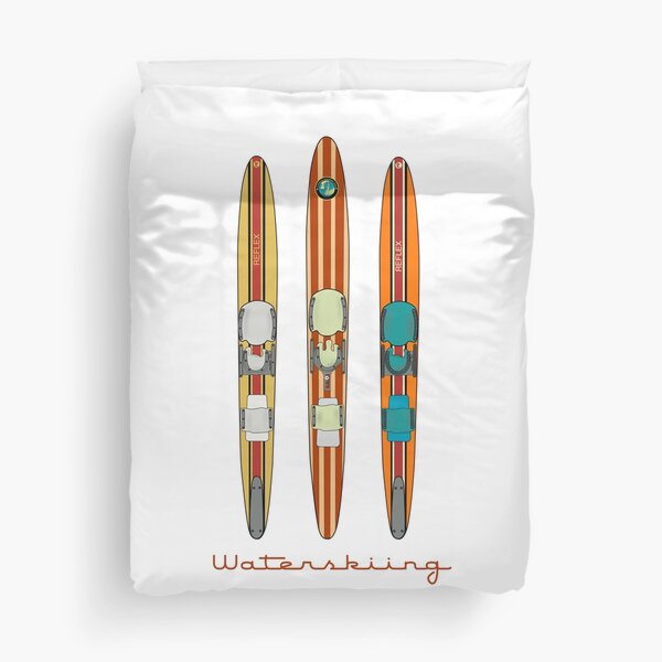 Item preview, Classic Wooden Vintage Water Skis designed and sold by TheTeeCat.