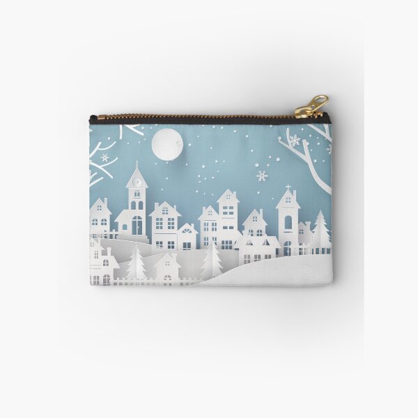 Item preview, Snowy christmas town designed and sold by urban-color.