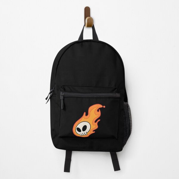 Item preview, skull on fire designed and sold by Yasmin Golan Gueta.