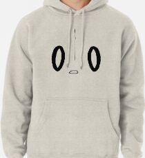 Undertale Napstablook Gesicht Hoodie