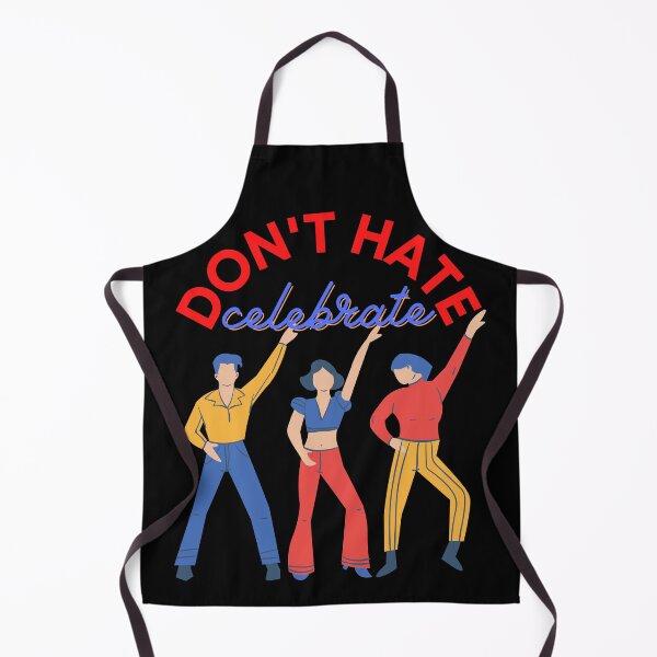 Item preview, DON'T HATE CELEBRATE Funny Quote Meme Design designed and sold by LevelUpMerch.