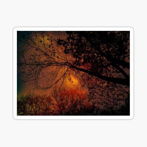 Autumn rush Sticker