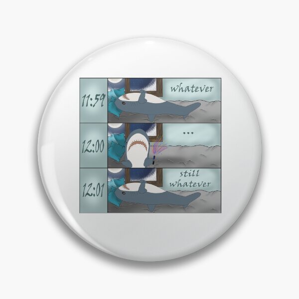 Item preview, Ikea Hai, Blahaj New Years Eve designed and sold by BreadCrumbBird.