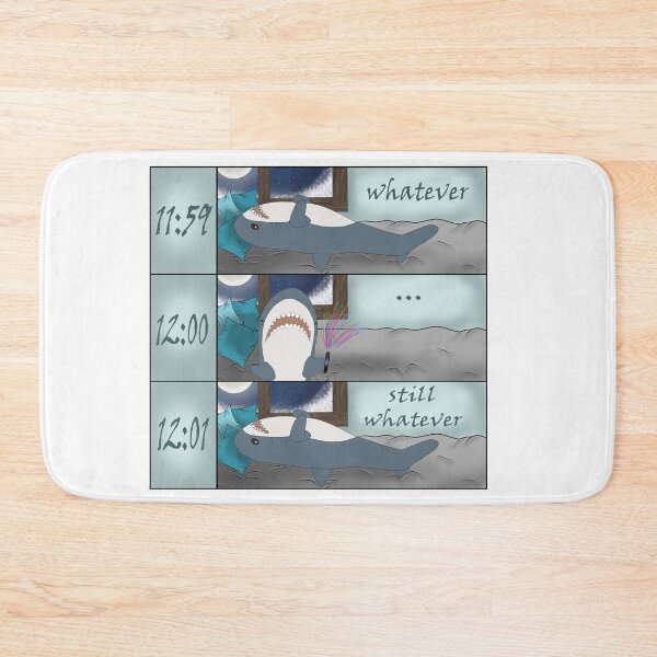 Item preview, Ikea Hai, Blahaj New Years Eve designed and sold by BreadCrumbBird.