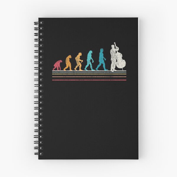 Item preview, Double Bass Evolution Musician Gift designed and sold by Grimbart.