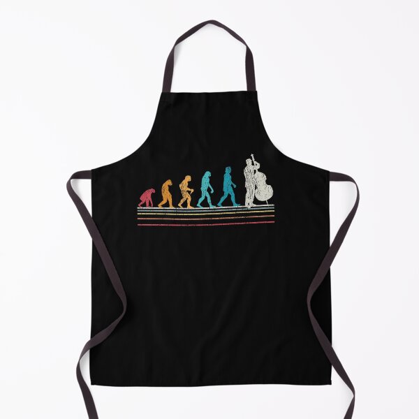 Item preview, Double Bass Evolution Musician Gift designed and sold by Grimbart.
