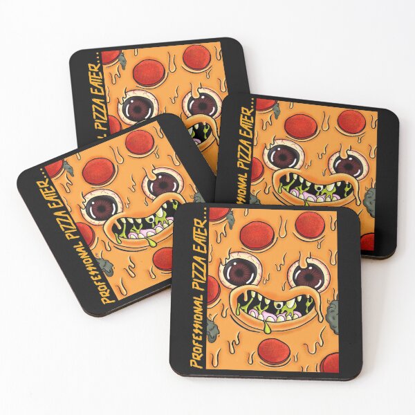 Item preview, Professional Pizza eater, Pizza monster designed and sold by BeebopGraphics.
