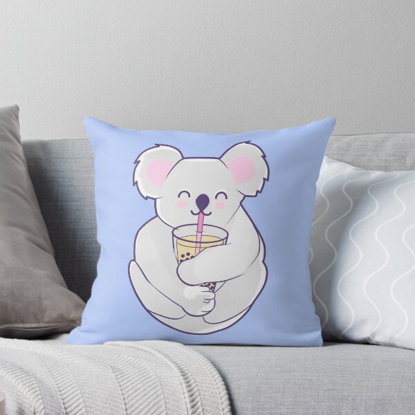 Item preview, Cute Kawaii Koala Drinking Boba Bubble Tea Pastel Aesthetic  designed and sold by illhustration.