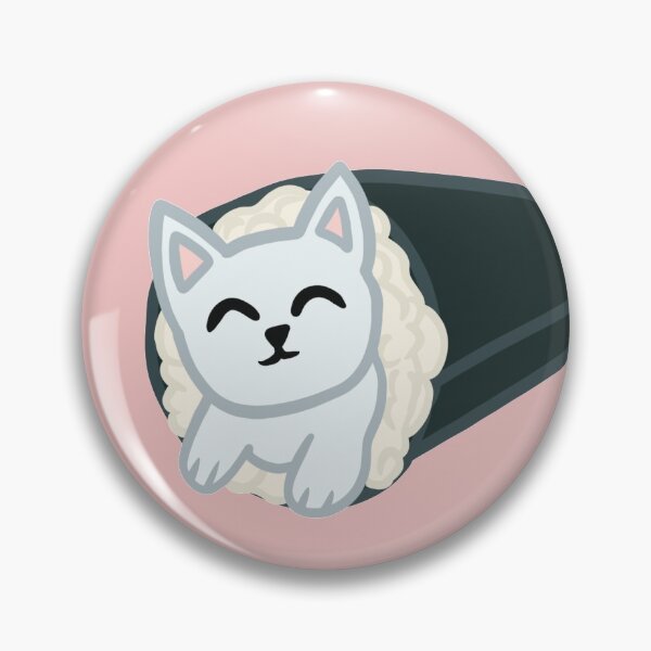 Item preview,  Gray cat sushi temaki designed and sold by AkakoAi.