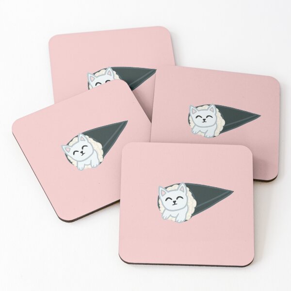 Item preview,  Gray cat sushi temaki designed and sold by AkakoAi.