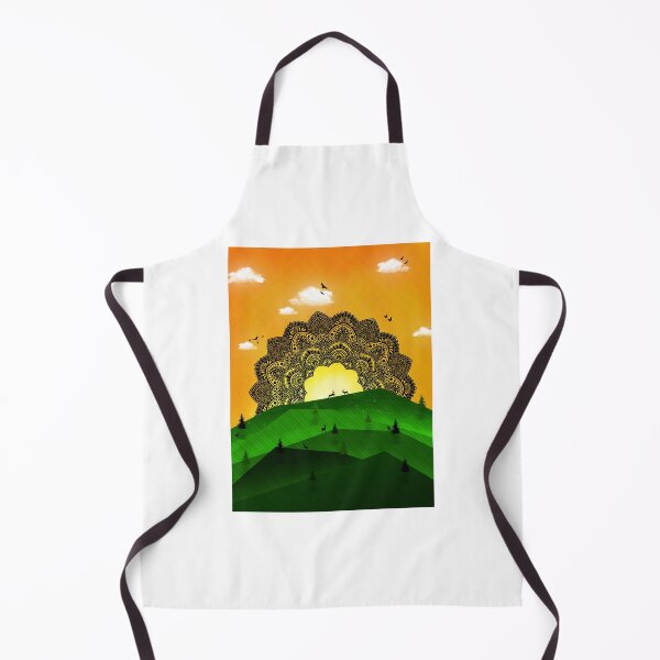Item preview, Mandala Forest Sunset with Deers designed and sold by SoniyaArt !.