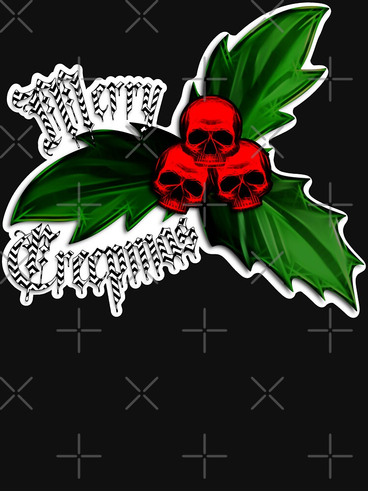 Christmas - Creepmas Unholy Holly Ornament by RabbitLair