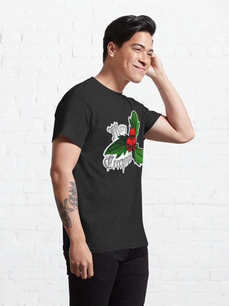 Alternate view of Christmas - Creepmas Unholy Holly Ornament Classic T-Shirt