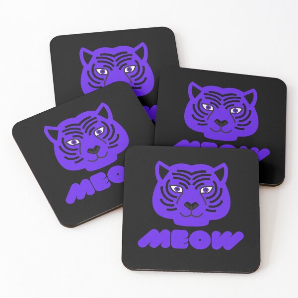 Item preview, Purple Tiger - Meow  designed and sold by SpaceArt1.