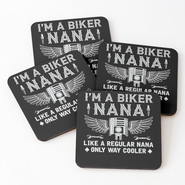 Item preview, I'm A Biker Nana Just Like A Regular Nana Riding Grandma designed and sold by topdesignarts.