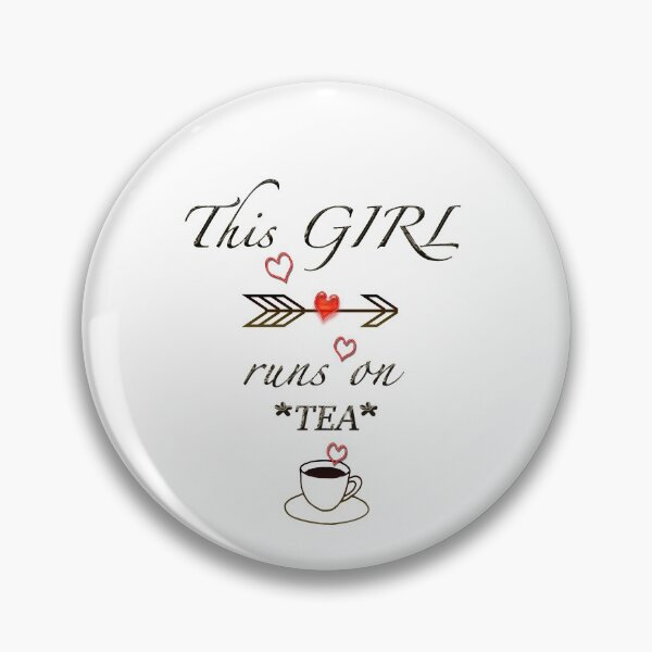 Item preview, This Girl Runs On Tea designed and sold by ZophiaSolaris.
