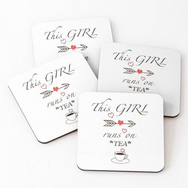 Item preview, This Girl Runs On Tea designed and sold by ZophiaSolaris.