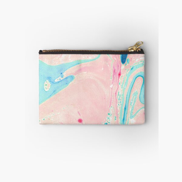 Artikelvorschau, Pastellrosa und blauer Marmor entworfen und verkauft von IONcreatION.