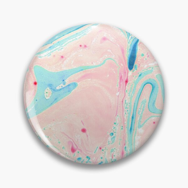 Artikelvorschau, Pastellrosa und blauer Marmor entworfen und verkauft von IONcreatION.