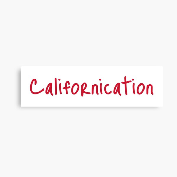 Art Mural Sur Le Theme Californication Redbubble