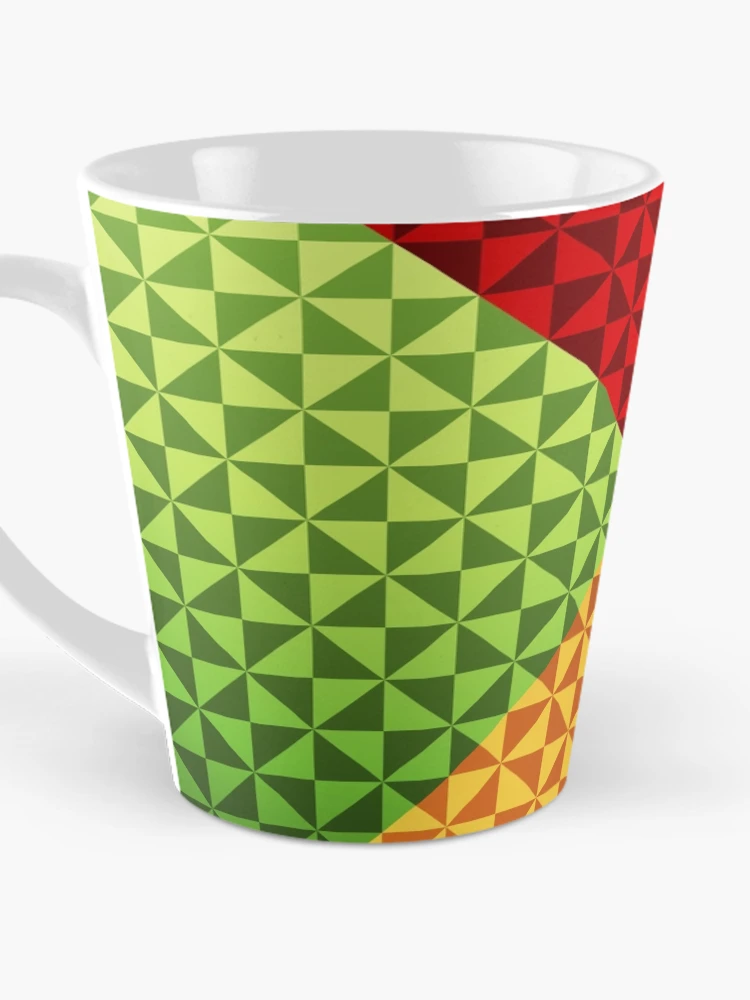 Thumbnail 3 of 4, Coffee Mug, creative triangular pattern designed and sold by creativeaart.