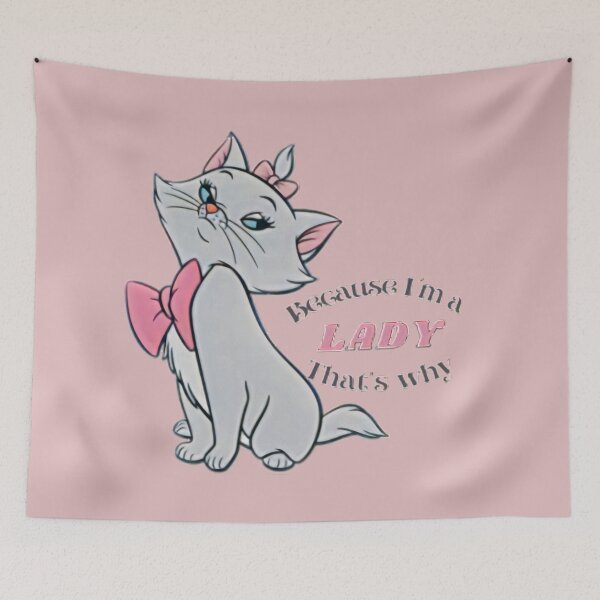 Item preview, Because I'm a lady. Marie aristocats. Cute cats. designed and sold by soniaaseguin.