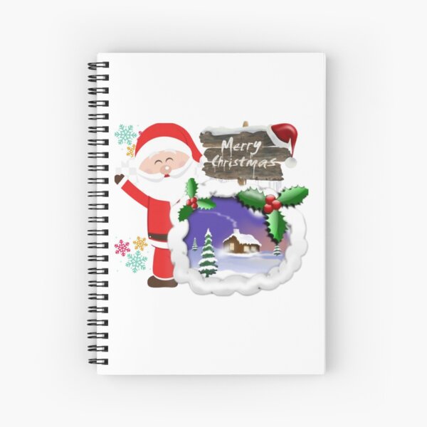 CHRISTMAS DESIGNS Spiral Notebook