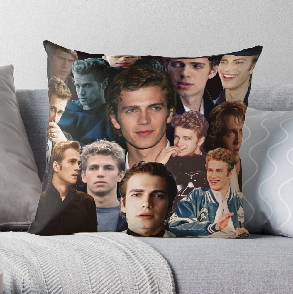 Hayden Christensen Hot Collage Pillow, Hayden Christensen Pillow