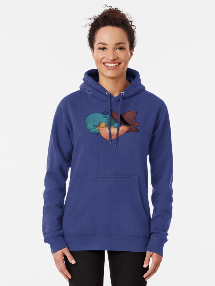 Sleeping Perry the Platypus Pullover Hoodie