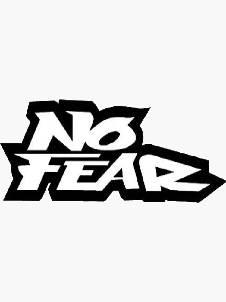 No fear eyes vinyl wall laptop decal stickers living bedroom various colour 0174 
