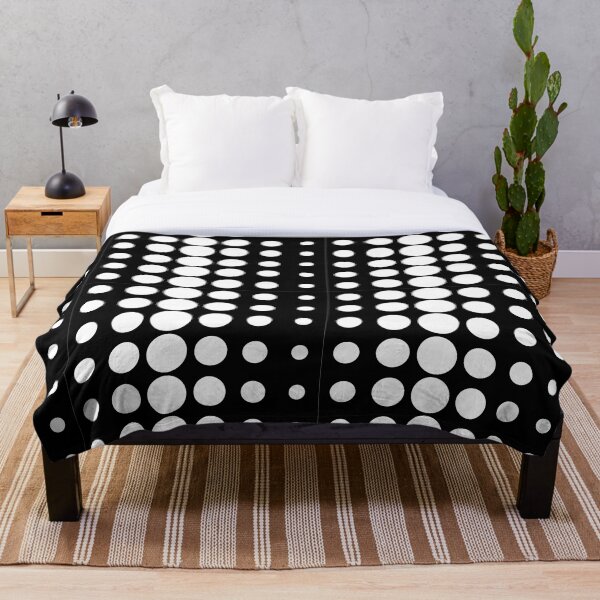 Item preview, Gradient Dots - black and white designed and sold by JRP Design.